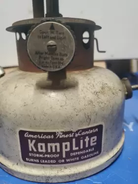 LRL2 KAMPLITE Lantern Single Mantle Glass Globe #2