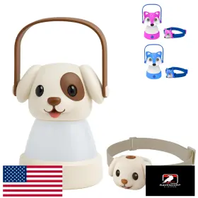 B0FPBNW63S KIDZADVENTURE Kids Camping Led Lantern Headlamp