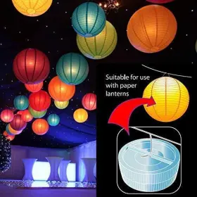 712443569147 KITOSUN Paper Lantern Lights Battery Remote Led #3