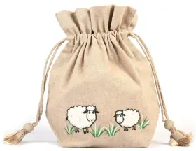 LM350695 KNITTERS PRIDE Lantern Moon Meadow Bag Sheep