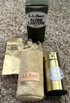 5278 L.L. BEAN Alpine Candle Lantern