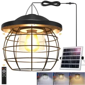 LDUS-0012-LANTN LADATE Shed Lighs Solar Pendant Light Gazebo