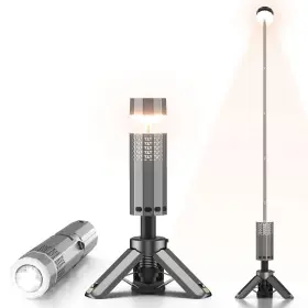 YL-303 LAIKORE Camping Lantern Telescopic Light Battery Bas