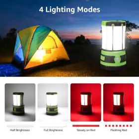 894495032754 LEPRO Led Camping Lantern Rechargeable Battery #2