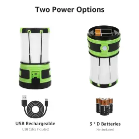 894495032754 LEPRO Led Camping Lantern Rechargeable Battery #3