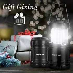 894495037964 LEPRO Led Lanterns Battery Camping Water #2
