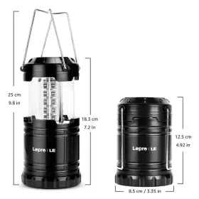 894495037964 LEPRO Led Lanterns Battery Camping Water #3