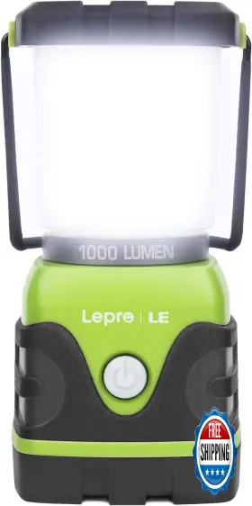 B0078ZTWP4 LEPRO Led Camping Lantern Battery Waterproof