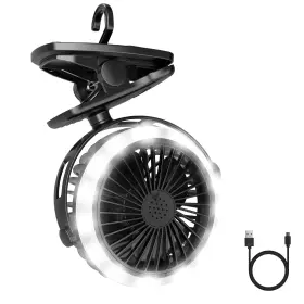 PR330035 LEPRO Camping Lantern Fan Rechargeable Lig