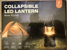X004FH2B7F LETMY Led Camping Lanterns Battery Pack Light