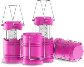 A4PK LICHAMP Pack Led Camping Lanterns Battery Emergency