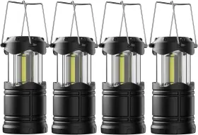 B4BK LICHAMP Led Camping Lantern Pack Battery Flashlight