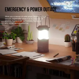 B4GH LICHAMP Led Lanterns Pack Pop Up Power Outages Bright #2