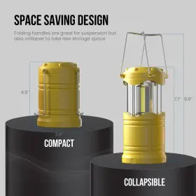 CLS0400-YL LICHAMP Pack Cob Camping Lantern High #2