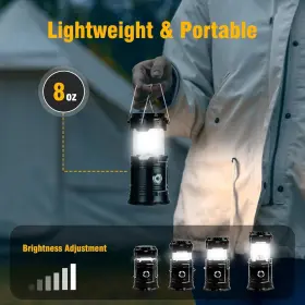 2024041101 LIFOREMI Solar Camping Lantern Power Outages Usb #2