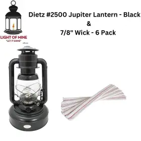 RPLAMP5 LIGHT OF MINE LET IT SHINE Hooded Oil Lamp Chimney #2