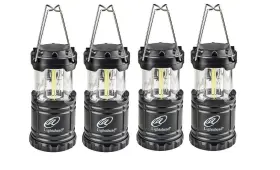 LA-4S7031-NOBAT LIGHTAHEAD Set Led Camping Lantern Great