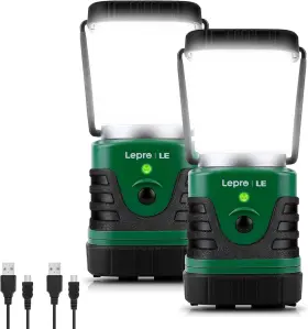 3300008-2 LIGHTING EVER Led Camping Lantern Rechargeable