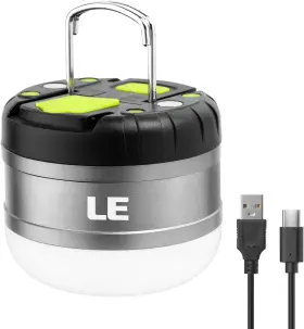 3300010-NW LIGHTING EVER Led Camping Lantern Rechargeable