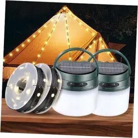 711181744743 LITUWAY Pack Solar Camping Lantern Light Strip