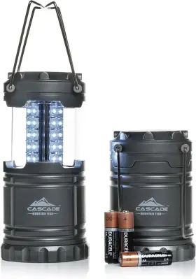LTG-PUL-GY-2PK POP Up Led Lantern