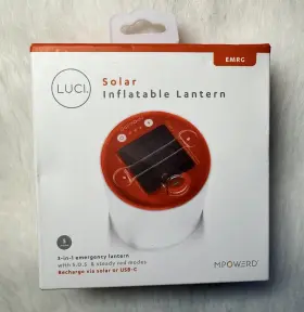855941004781 LUCI Solar Inflatable Lantern Emergency
