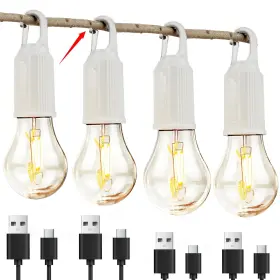 JY-CAMPING01 LUKASUMI Pack Camping Lights Rechargeable Tent