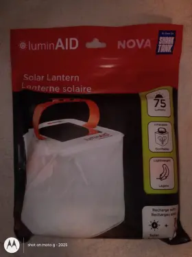 0196-0400-0 LUMINAID Nova Solar Led Lantern Inflatable