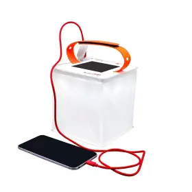 853549007159 LUMINAID Qi Solar Camping Lantern Phone Charger
