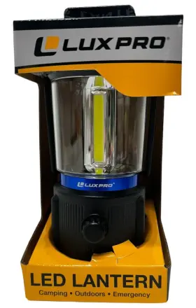 LP369 LUX.PRO Led Camping Lantern Waterproof Batteries