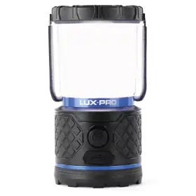 Luxpro 744110105889 Rechargeable Dual Battery 360 Rugged Led Lantern With Diffused Lens Power Bank