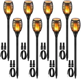 632016305918 LUYE Voltage Torch Landscape Lights Wired Flames