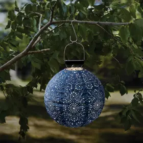 MS5606424816060 MAINSTAYS Solar Round Paper Lantern