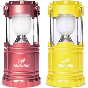 662578829126 MALLOME Camping Lantern Pink Pack Power Outages