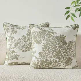 YMCH4SG2 MANTLE MASON Spring Throw Pillow Covers Set Chenille