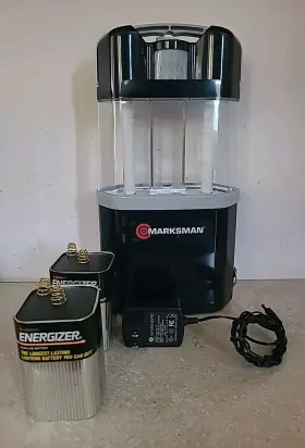 026785091002 MARKSMAN Motion Flourescent Lantern Volt Acpower