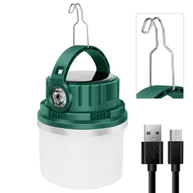 786213843350 MIELUKAN Camping Lanterns Solar Power Usb Mini