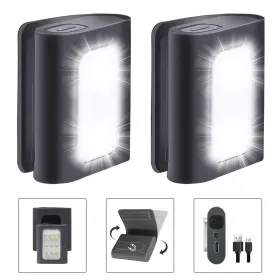 ZY-4884-US MOLREBE Clip Running Lights Rechargeable Magnetic