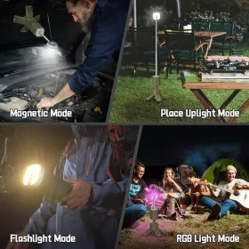 744110444629 MORRRER Camping Lights Rechargeable Telescopic #3
