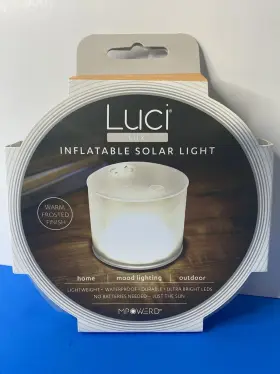 1004-004-001-000 MPOWERD Luci Lux Led Frosted Finish Solar