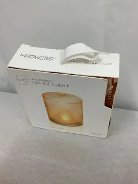 1010-002-001-002 MPOWERD Solar Light Luci Candle Frosted