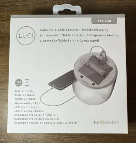 Solar MPOWERD Luci Pro Lux Led Inflatable Lantern Mobile