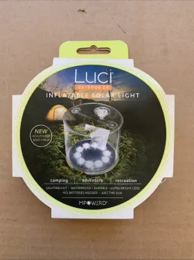 Luci MPOWERD Inflatable Solar Light Waterproof Camping Hiking