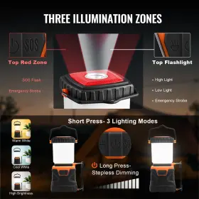 197988769019 CAMPING Led Lantern Rechargeable Adventure #3