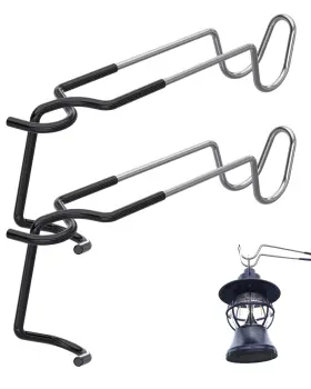 850050322283 NACETURE Lantern Stand Hook Camping Light Pole