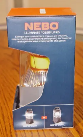 NEB-LTN-1000 NEBO Galileo Flex Rechargeable Lantern Led Power #2