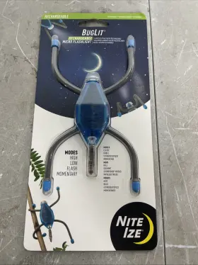 90-0045 NITE IZE Buglit Rechargeable Micro Flashlight