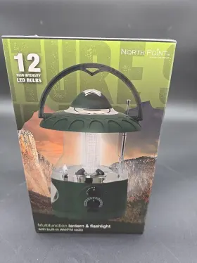 745734303569 NORTHPOINT Multifunctional Radio Lantern Battery