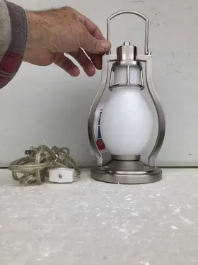 205798 NOVA Electric Camping Lantern Ac Battery Operation