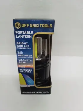 729708009107 OFF GRID TOOLS Lantern Cob Led Magnetic Base